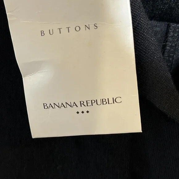 NEW Banana Republic Semi Sheer Wool Blend Tie Waist Long Sleeve Shirt Dress M - Picture 10 of 10